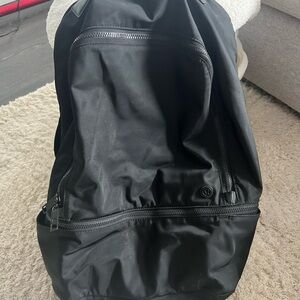 Lululemon Athletica Black Backpack Classic Design